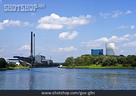 
                Industriegebiet, Dortmund-ems-kanal, Datteln-hamm-kanal                   