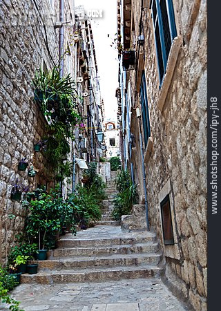 
                Treppe, Gasse, Dubrovnik                   