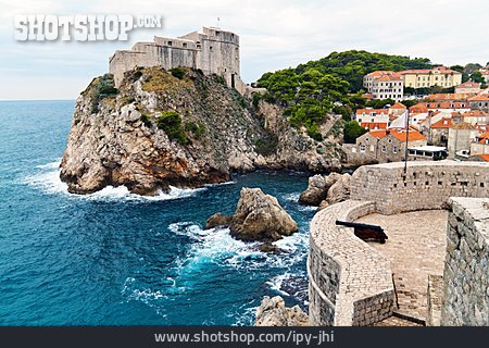 
                Stadtmauer, Festung, Dubrovnik                   