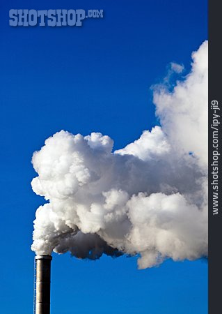 
                Schlot, Luftverschmutzung, Industriekamin                   