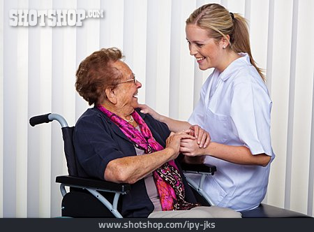 
                Pflege & Fürsorge, Altenpflegerin, Betreuung, Pflegedienst                   