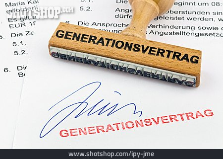 
                Generationenvertrag                   