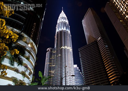 
                Wolkenkratzer, Malaysia, Petronas Towers                   