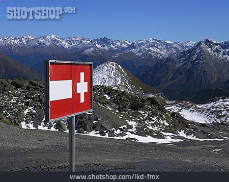 
                Alpen, Staatsgrenze                   