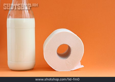 
                Milch, Toilettenpapier, Laktoseintoleranz                   