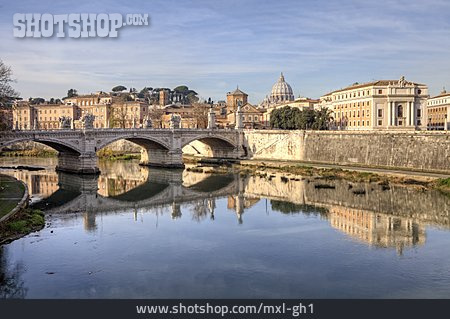 
                Rom, Vatikanstadt, Tiberbrücke                   
