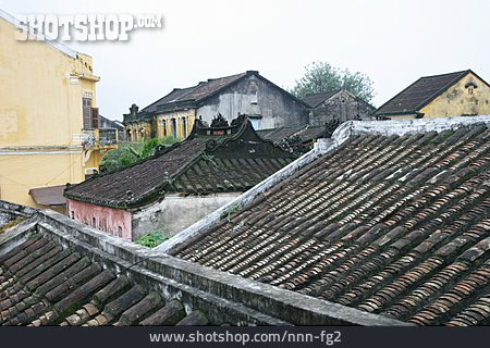 
                Wohnhaus, Vietnam, Hausdach                   