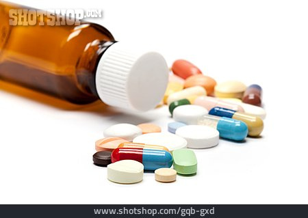 
                Medikament, Tablette, Arznei, Medikamentenmissbrauch                   