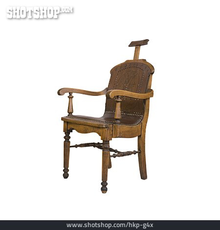 
                Stuhl, Antiquität, Friseurstuhl                   