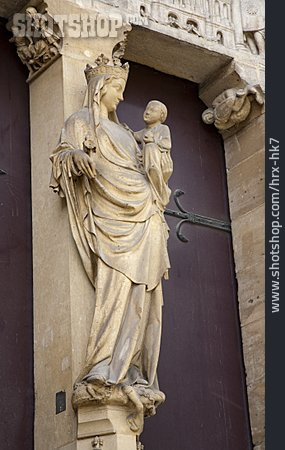 
                Skulptur, Jungfrau Maria, Saint Denis                   