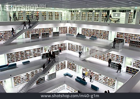 
                Bibliothek, Stuttgart                   