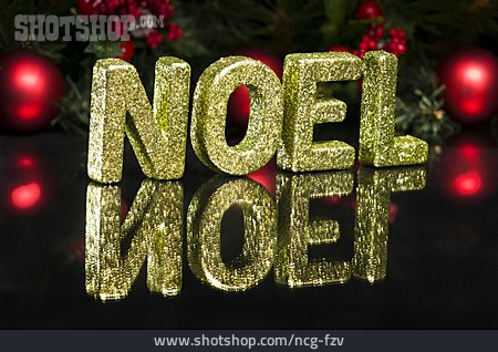 
                Weihnachtsdekoration, Noel                   
