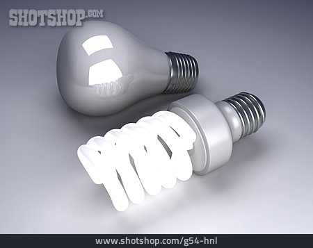 
                Glühbirne, Energiesparlampe                   