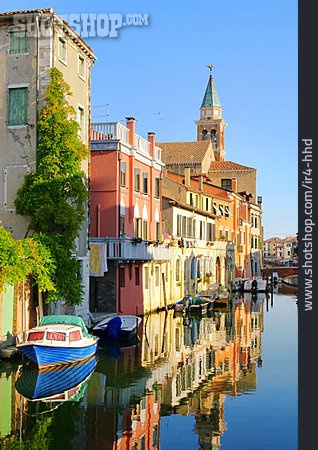 
                Kanal, Venedig, Chioggia                   