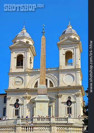 
                Rom, Santa Trinita Dei Monti                   