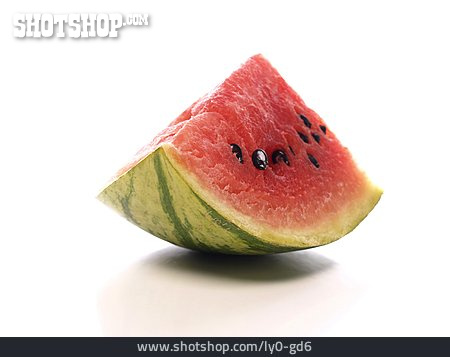 
                Obst, Wassermelone, Melonenstück                   
