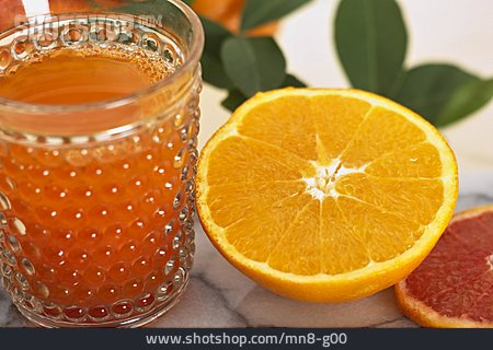 
                Orange, Grapefruitsaft                   