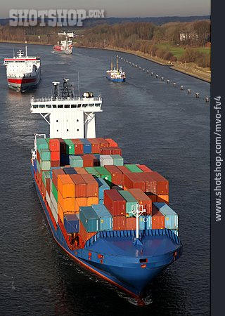 
                Container, Containerschiff, Schiffsverkehr                   