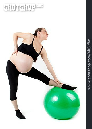 
                Schwangere, Schwangerschaftsgymnastik                   