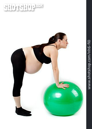 
                Schwangere, Schwangerschaftsgymnastik                   