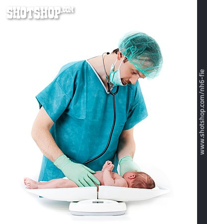 
                Säugling, Gesundheitswesen & Medizin, Kinderarzt                   