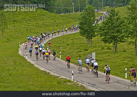 
                Radfahrer, Radsport, Radrennen, Berchtesgadener Land, Radmarathon                   