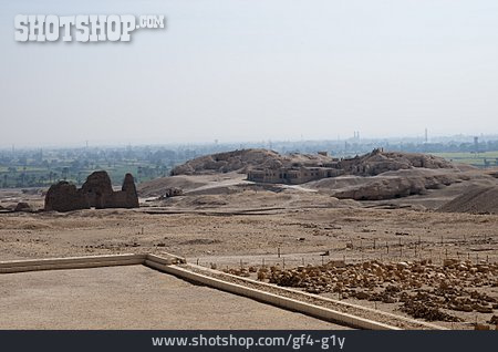 
                Archäologie, Tempel, Luxor, Totentempel                   