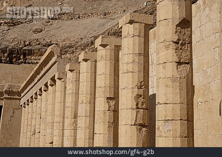 
                Archäologie, Tempel, Säulen, Hatschepsut                   