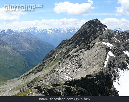 
                Gipfel, Berglandschaft, Stubaier Alpen, Fernerkogel                   