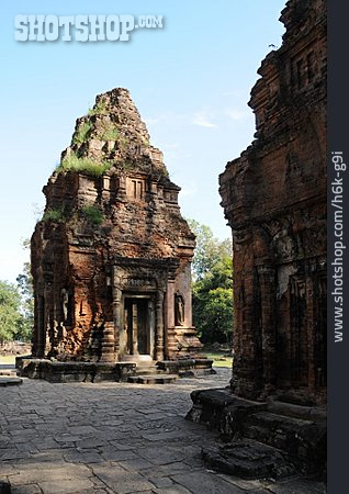 
                Tempelanlage, Kambodscha, Preah Ko                   