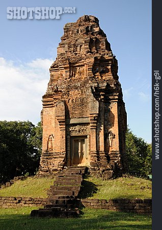 
                Tempelanlage, Kambodscha, Bakong                   