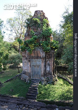 
                Tempelanlage, Kambodscha, Bakong                   