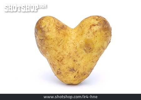 
                Gesunde Ernährung, Herzform, Kartoffel                   