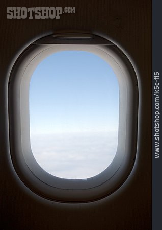 
                Aussicht, Flugreise, Flugzeugfenster                   