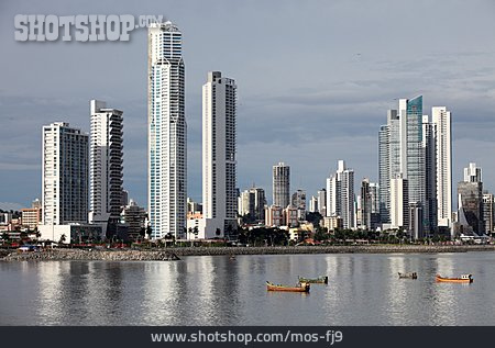 
                Stadt, Skyline, Großstadt, Panama, Panama-stadt                   