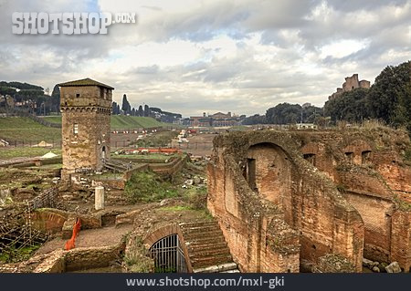 
                Ruine, Rom, Latium, Circus Maximus                   