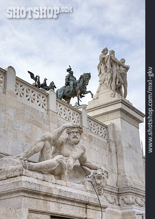 
                Nationaldenkmal, Monumento Vittorio Emanuele Ii                   