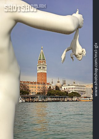
                Venedig, Canal Grande, San Marco, Markusturm                   