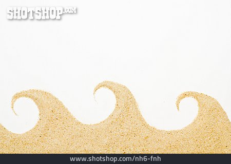 
                Sand, Wellenförmig                   