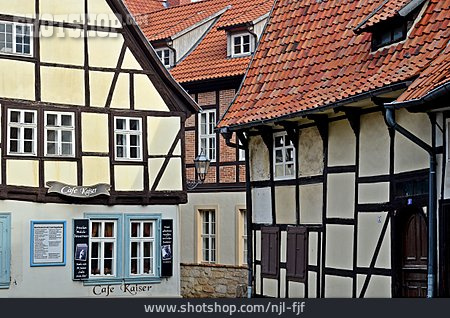 
                Altstadt, Fachwerkhaus, Quedlinburg                   