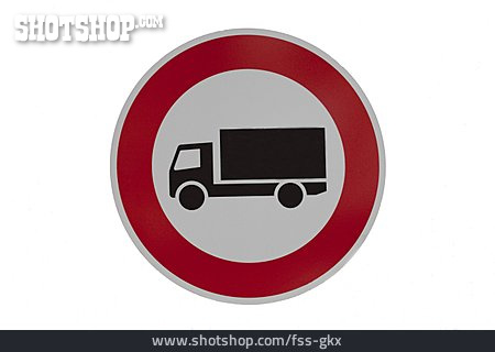 
                Verkehrsschild, Lkw, Piktogramm, Lastwagen                   