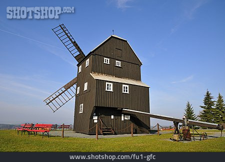 
                Windmühle, Bockwindmühle, Kottmarsdorf                   