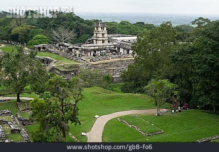 
                Mayastätte, Mayatempel, Palenque                   