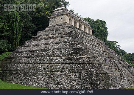 
                Mayastätte, Mayatempel, Palenque                   