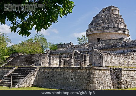 
                Observatorium, Ruinenstadt, Ausgrabungsstätte, Mayastätte                   