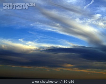 
                Hintergrund, Nur Himmel, Wolkenformation                   