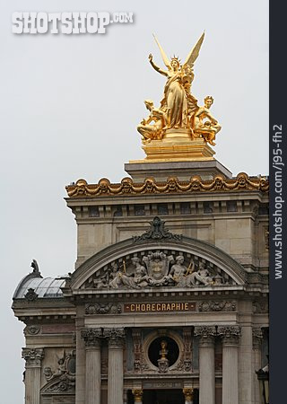 
                Statue, Paris, Opéra National De Paris, Pariser Oper                   