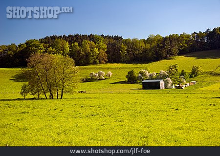 
                Landschaft, Thüringen, Orlatal                   