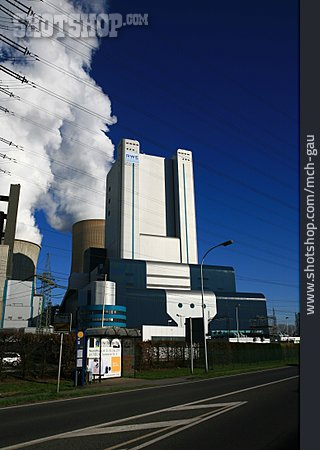 
                Industriegebäude, Braunkohlekraftwerk, Kraftwerk Niederaußem                   