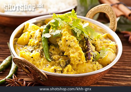 
                Curry, Indische Küche, Fischcurry                   